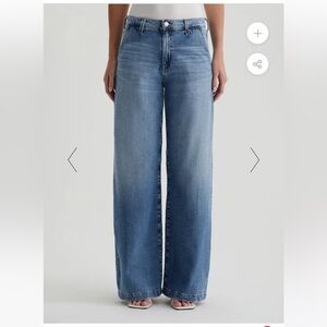 AG Jeans- Stella Low Slung Palazzo Size 26 (NWT 🏷️)